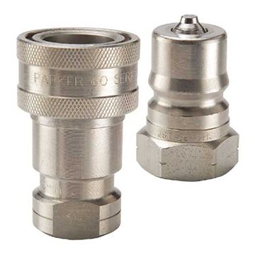 • Article: SSH4-62Y-BSPP Snelkoppeling Female 1/2" bi RVS-316 afd: Viton • Manufacturer: PARKER • Condition: New • Price: Attractive!