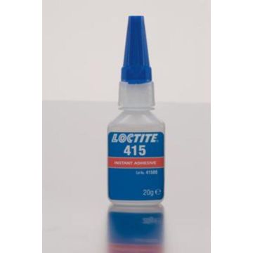 • Article: 415 20gr Snellijm - Ca Adhesive - gemidd viscositeit - voor metalen • Manufacturer: Loctite • Condition: New • Price: Attractive!