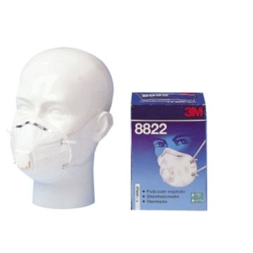 • Article: 8822 Fijnstofmasker FFP2S + ventiel • Manufacturer: 3M • Condition: New • Price: Attractive!