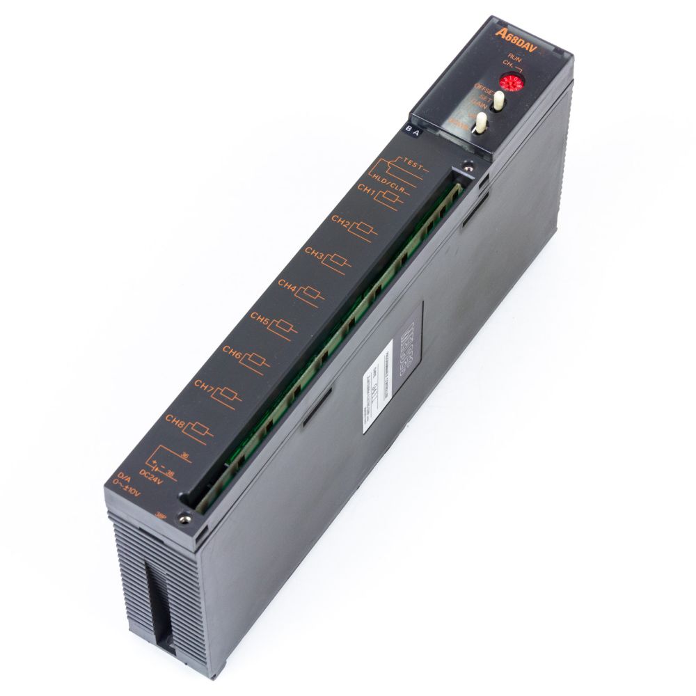 Buy now your Mitsubishi A68DAV Analaog output Modul at PLC2Day.com