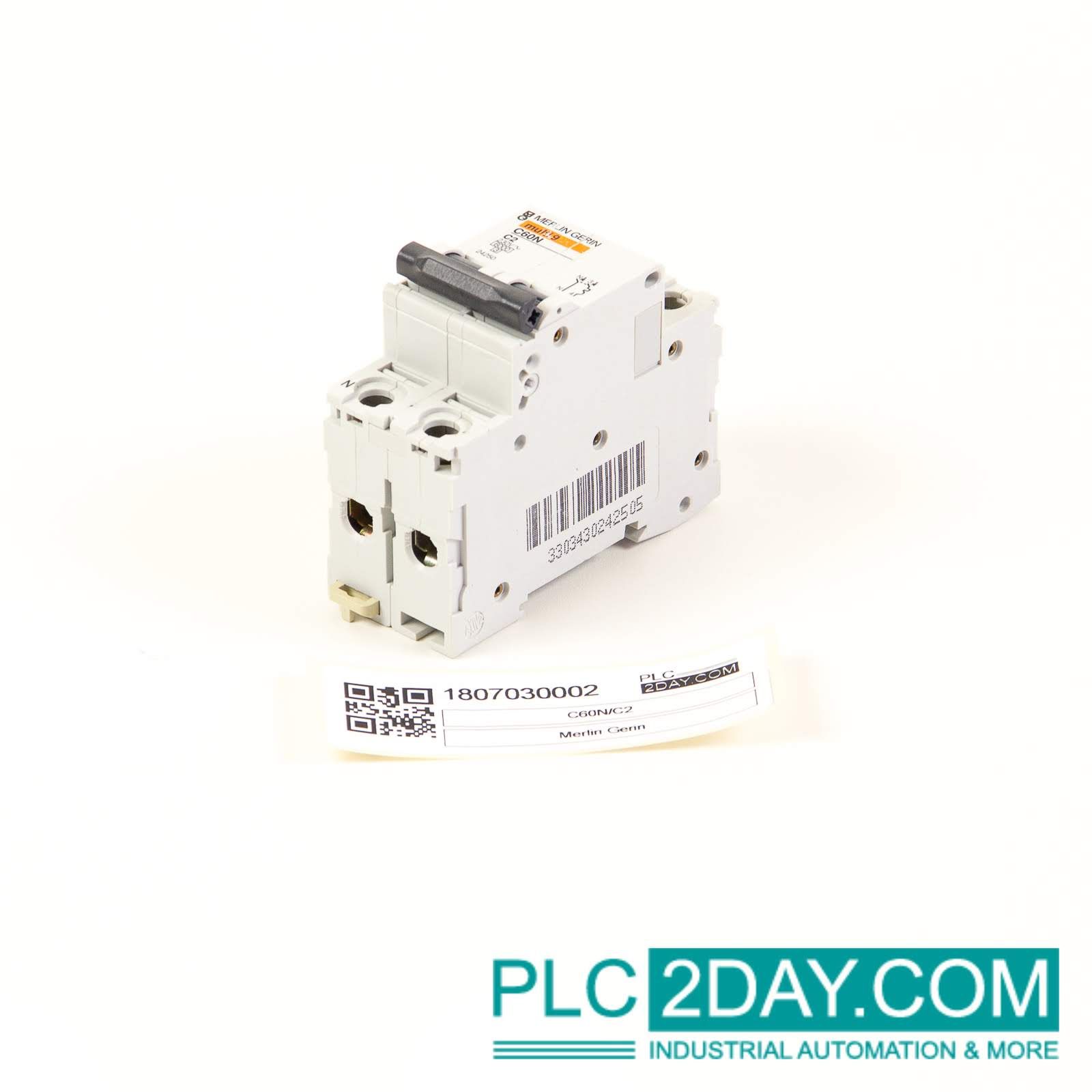 Disjoncteur Merlin Gerin C60H C4 24984 – Occasion, Fonctionnel
