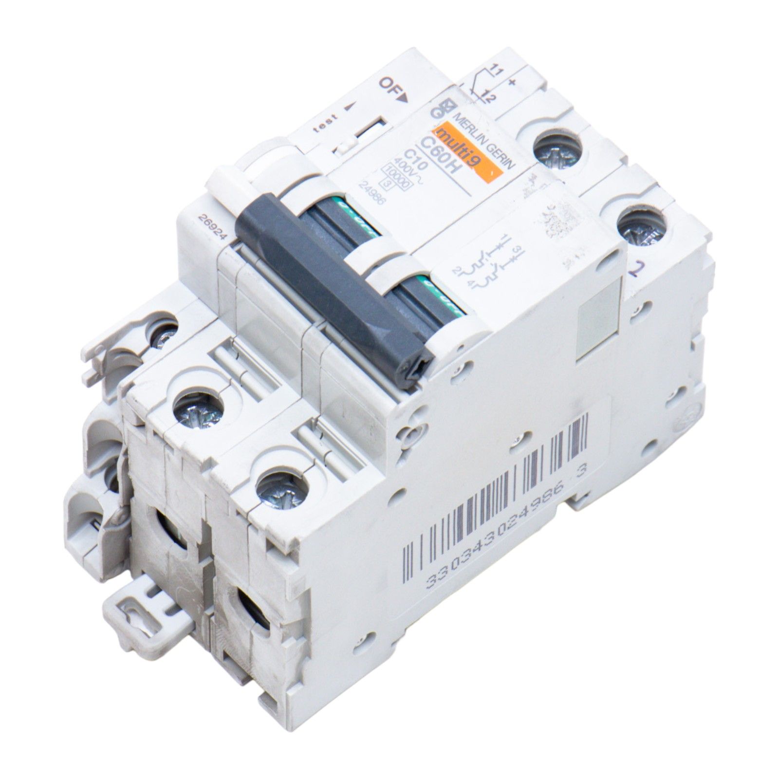 C60LK4A 25482 Merlin Gerin, Circuit Breaker 2P 25kA 415V