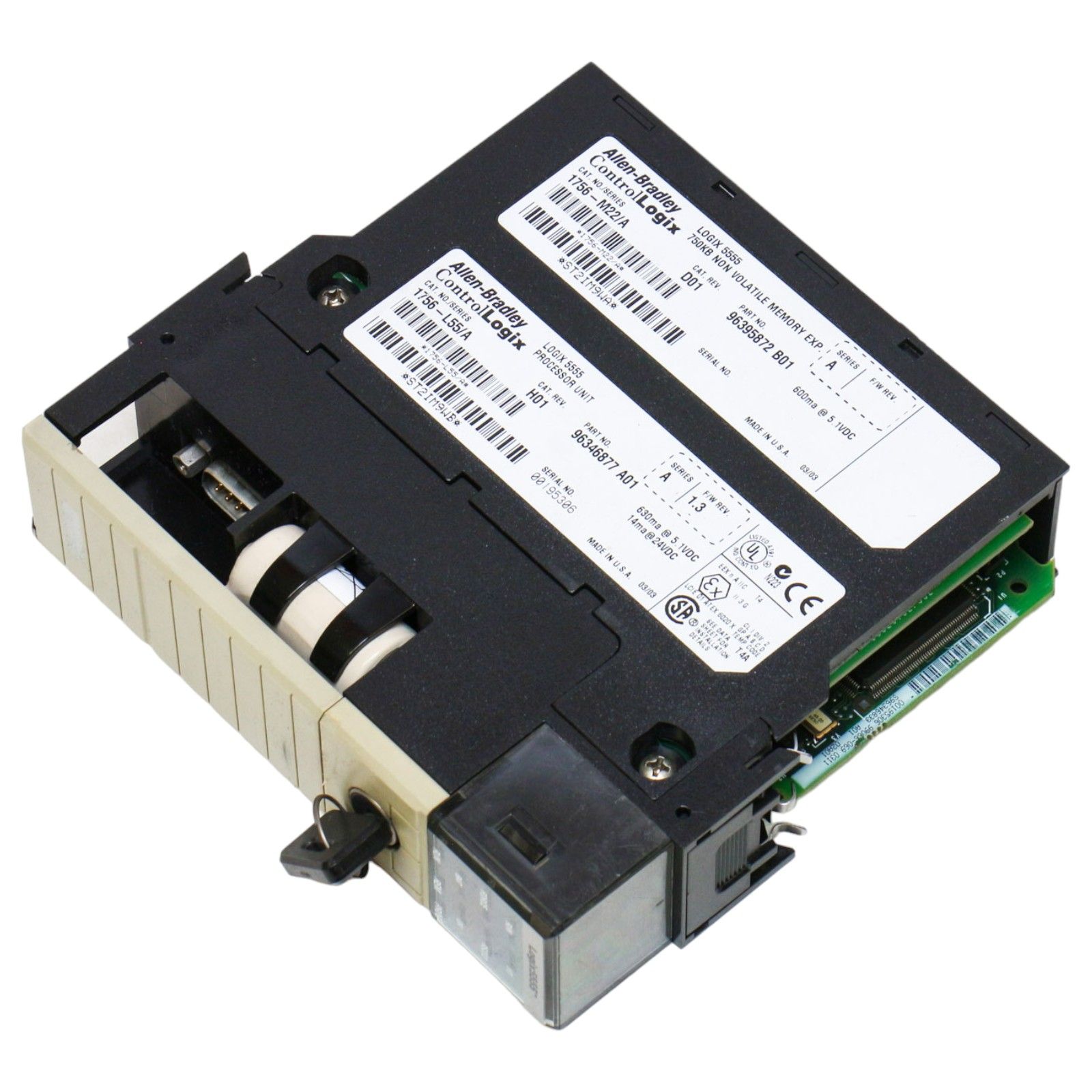 1756-M22/A + 1756-L55/A Allen-Bradley, Control Logix Modul: Logix